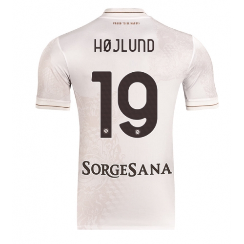 Billige Fotballdrakt SSC Napoli Rasmus Hojlund #19 Replika Bortedrakt 2025-26 Kortermet Billige Fotballdrakt SSC Napoli Rasmus Hojlund #19 Replika Bortedrakt 2025-26 Kortermet